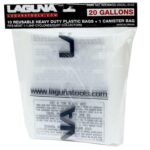 20 Gallon Reusable Heavy Duty Plastic Bags for Pre-2016 Laguna Cyclones
