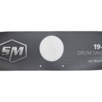 19-38 Drum Sander Dust Cover Label