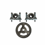Brush installation kit 7" pulley (complete)