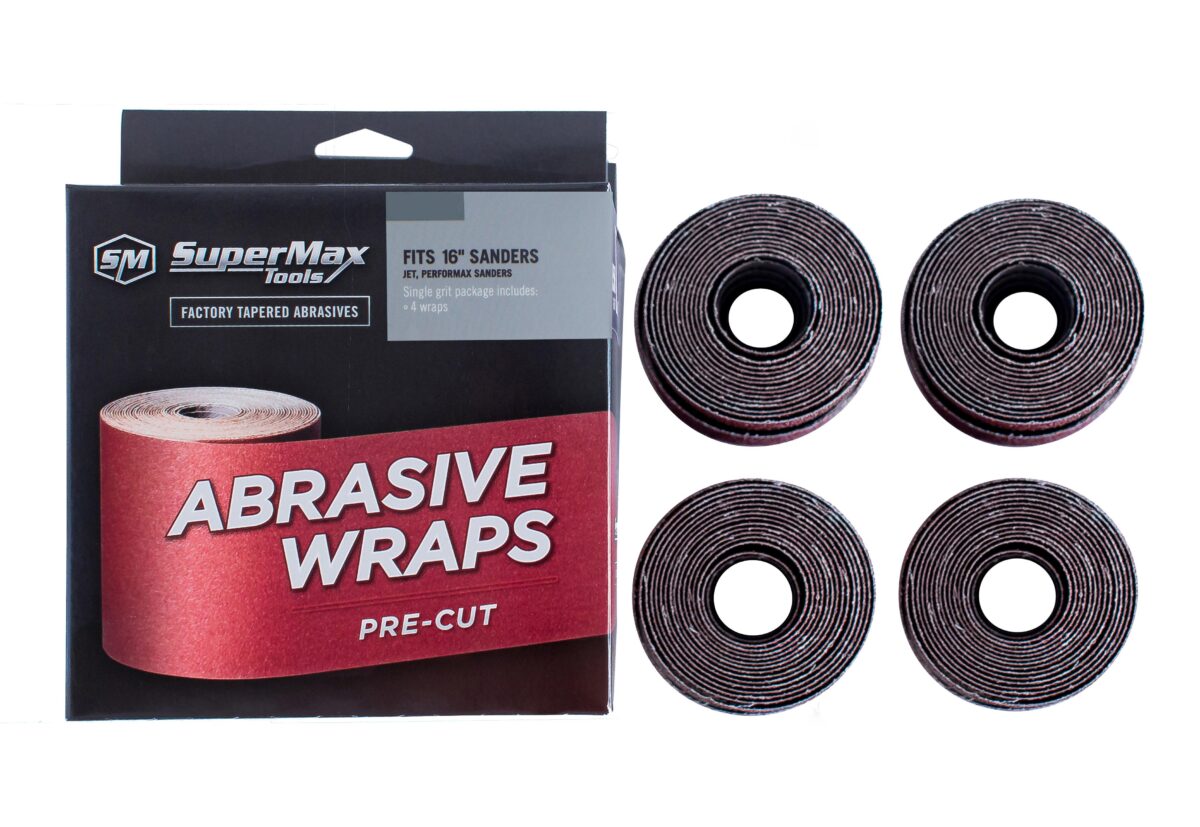 36 Grit: 16" Drum Sander (4-wraps per box) - Image 1
