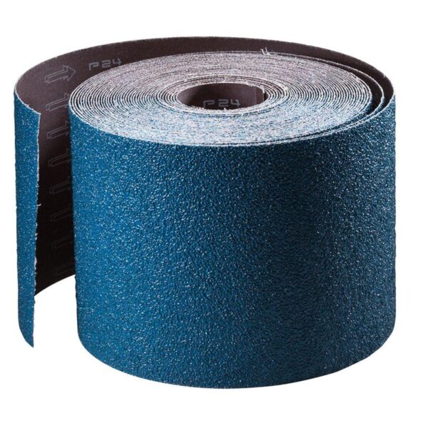 36 Grit: Pre-Marked Abrasive Roll, Zirconium
