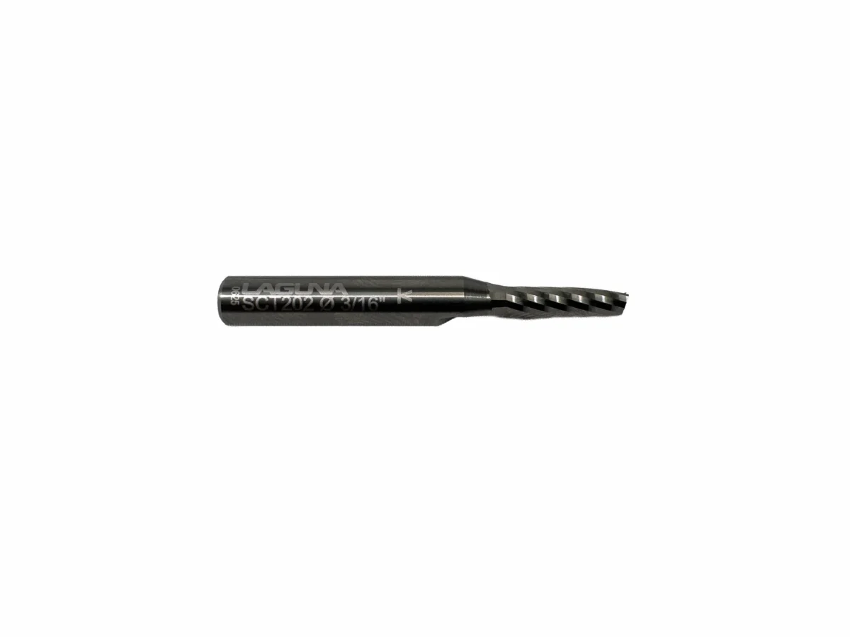 3/16" 1-Flute Upcut CNC Router Bit - Image 1